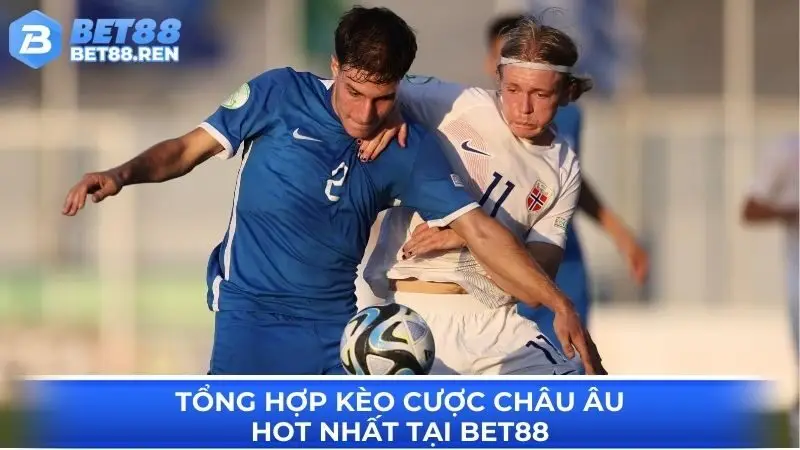 Tổng hợp kèo cược Châu Âu hot nhất tại Bet88