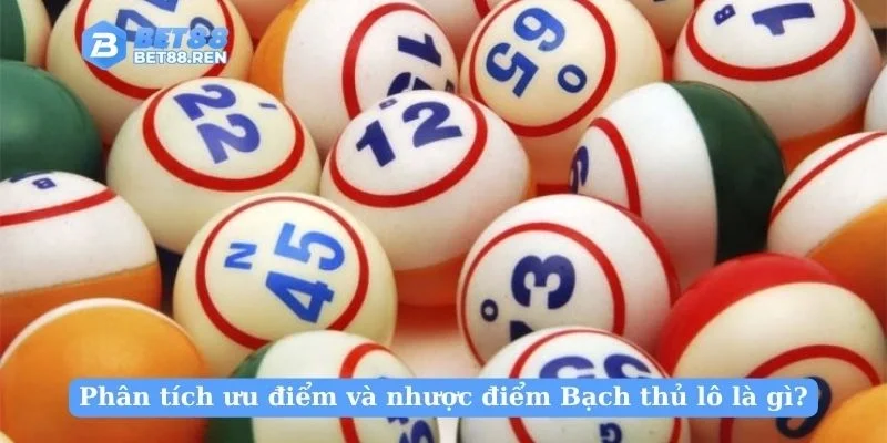 Phân tích ưu điểm và nhược điểm Bạch thủ lô là gì?