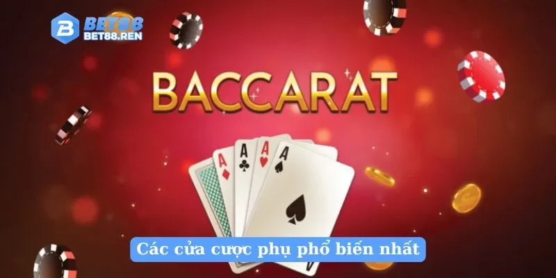 Các cửa cược phụ phổ biến nhất